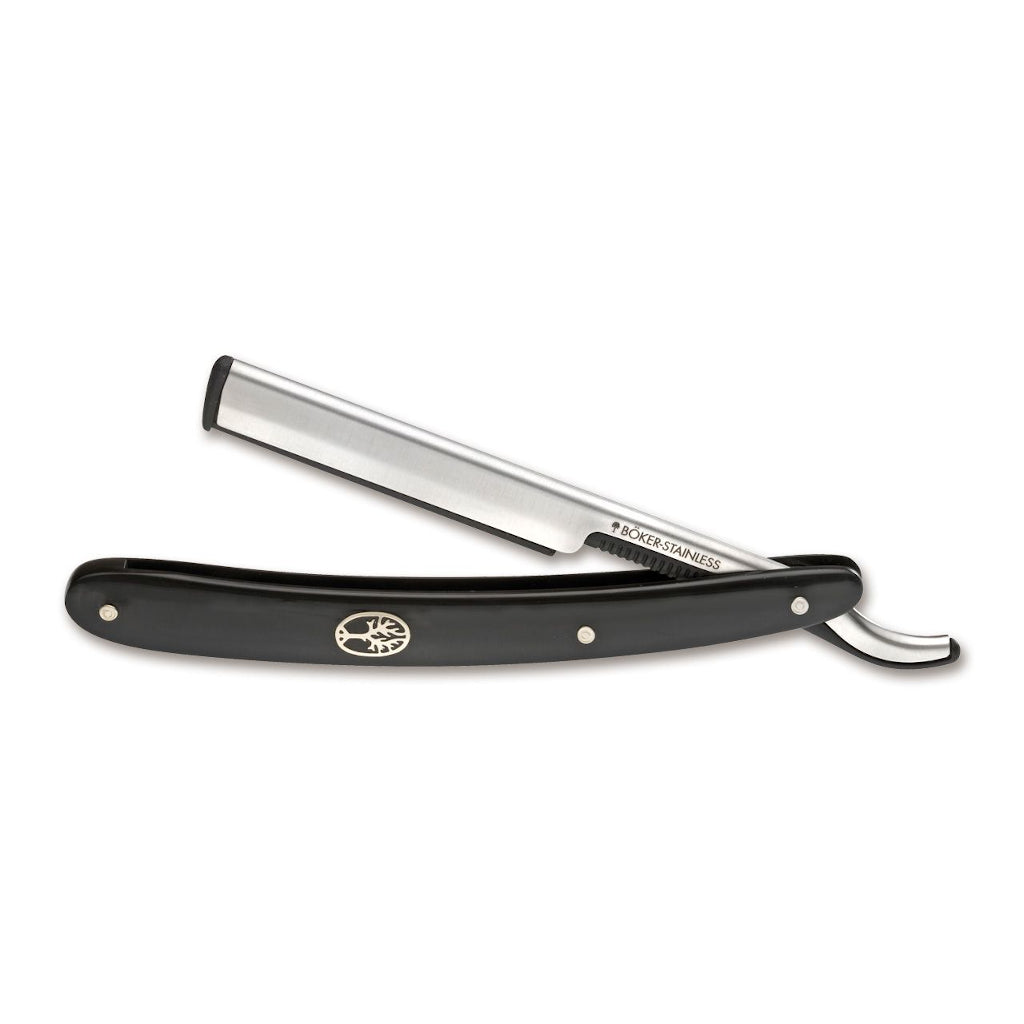 Boker Barberette, Black | Barber Straight Razor