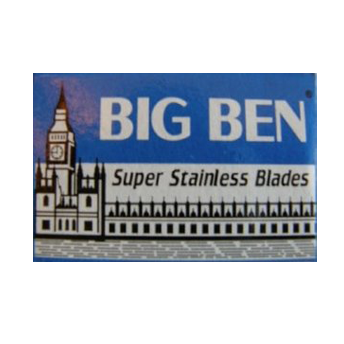 Big Ben Super Stainless Steel Razor Blade 5 Pack