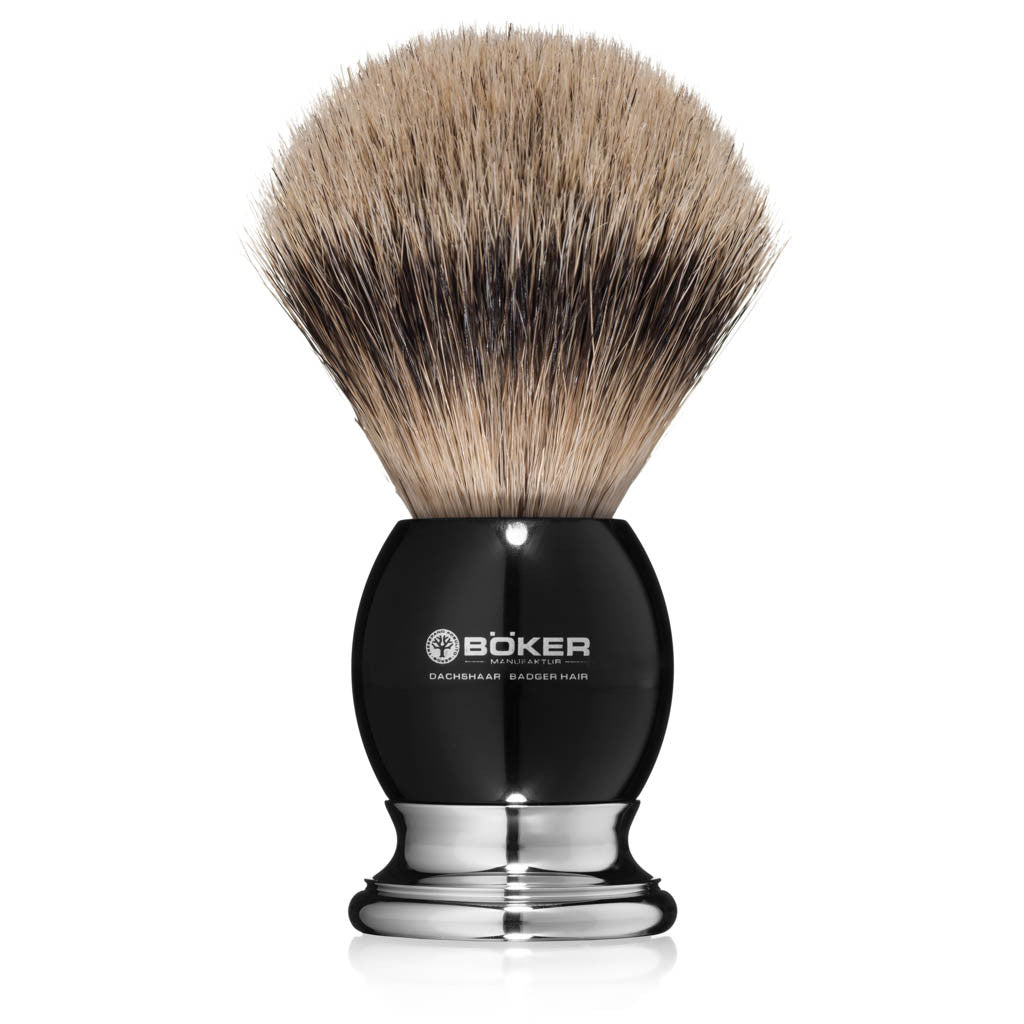 Boker Silvertip Badger Hair Blackwood Shaving Brush