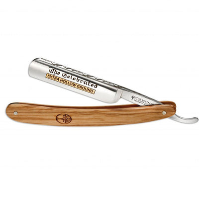 Boker The Celebrated Olive Wood Handle Straight Razor