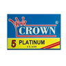 Crown Double Edge Razor Blades (5 Pack)