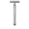 Edwin Jagger DEL8914BL Extra Long Handle Chrome Double Edge Safety Razor