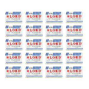 Lord Platinum Double Edge Safety Razor Blade 100-Pack