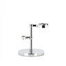 Muhle RHMHXG Chrome Hexagon Shaving Brush & Razor Stand