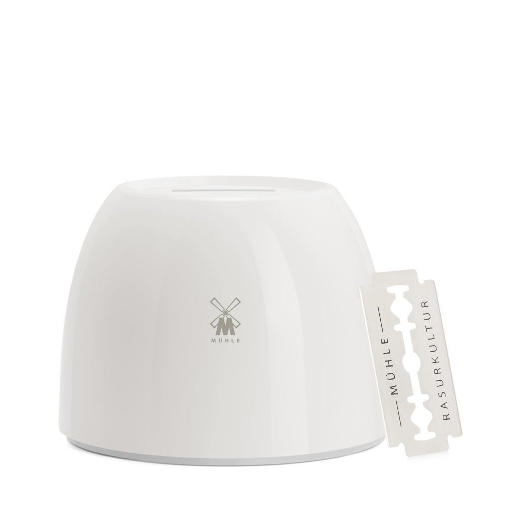 Muhle White Porcelain Blade Bank