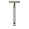 Edwin Jagger 3ONE6 Stainless Steel Double Edge Safety Razor, Silver