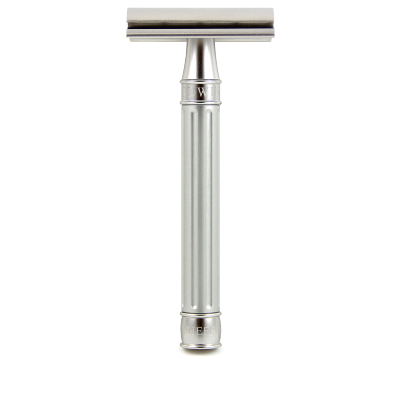 Edwin Jagger 3ONE6 Stainless Steel Double Edge Safety Razor, Silver