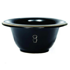 Pure Badger Collection Black Porcelain Apothecary Shaving Bowl