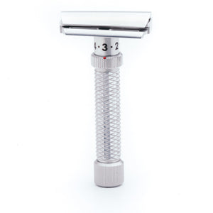 REX SUPPLY CO. KONSUL SLANT ADJUSTABLE STAINLESS STEEL SAFETY RAZOR