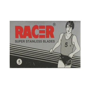 Racer Super Stainless Steel Double Edge Safety Razor Blade 5-Pack