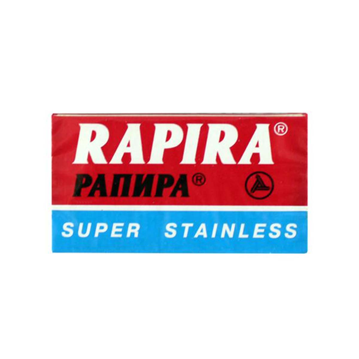 Rapira Chrome Super Stainless Double Edge Safety Razor Blade 5 Pack