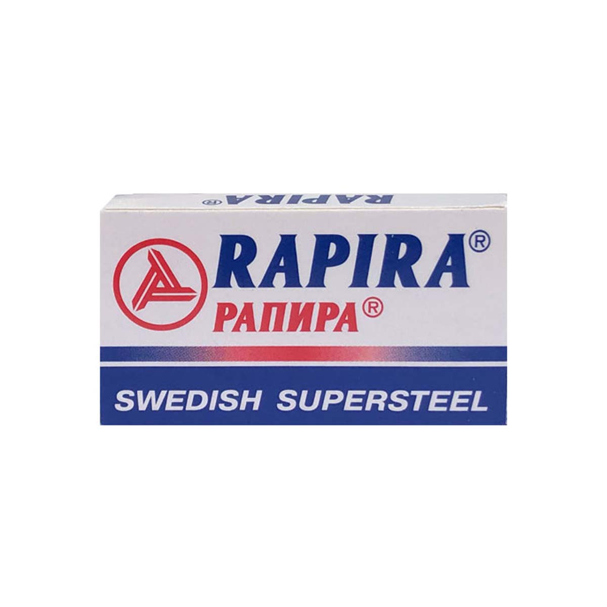 Rapira Swedish Super Steel Double Edge Razor Blades 5 pack