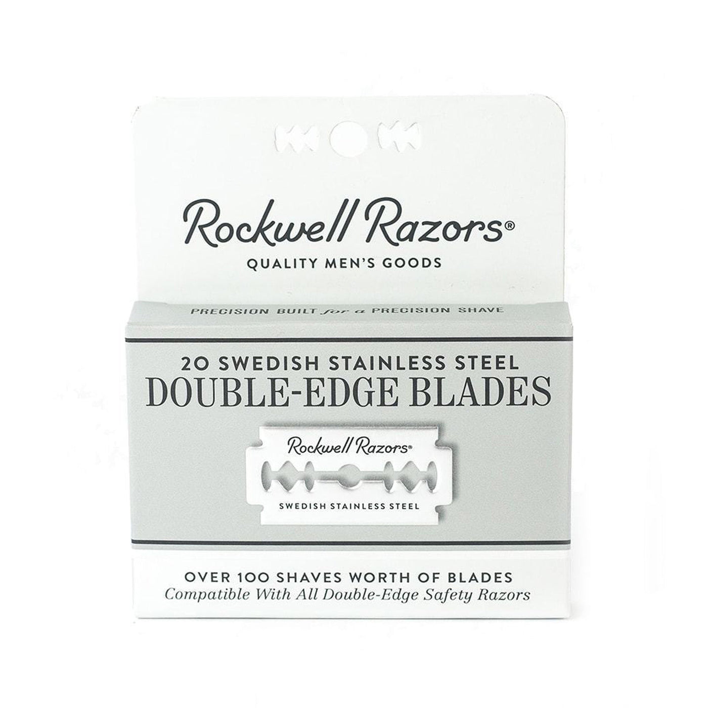 Rockwell Double Edge Razor 20 Blade Pack