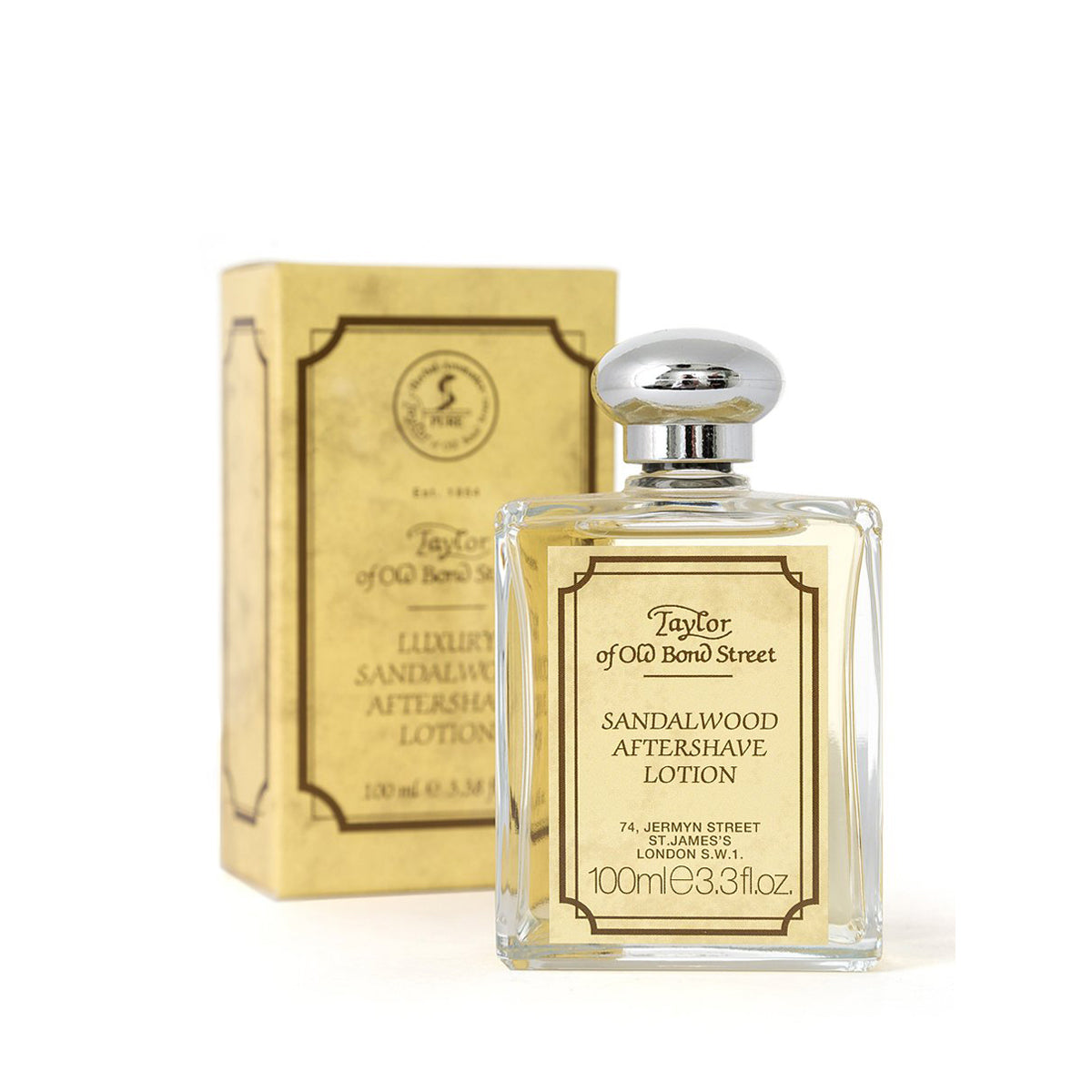 Taylor of Old Bond Street Sandalwood Aftershave Lotion 3.5 oz.