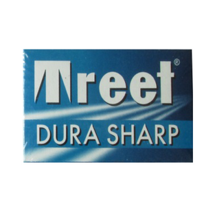 Treet Blue Dura Sharp Double Edge Safety Razor Blade 10-Pack