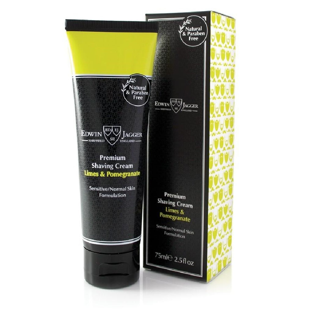 Edwin Jagger Limes & Pomegranate Shaving Cream 75ml