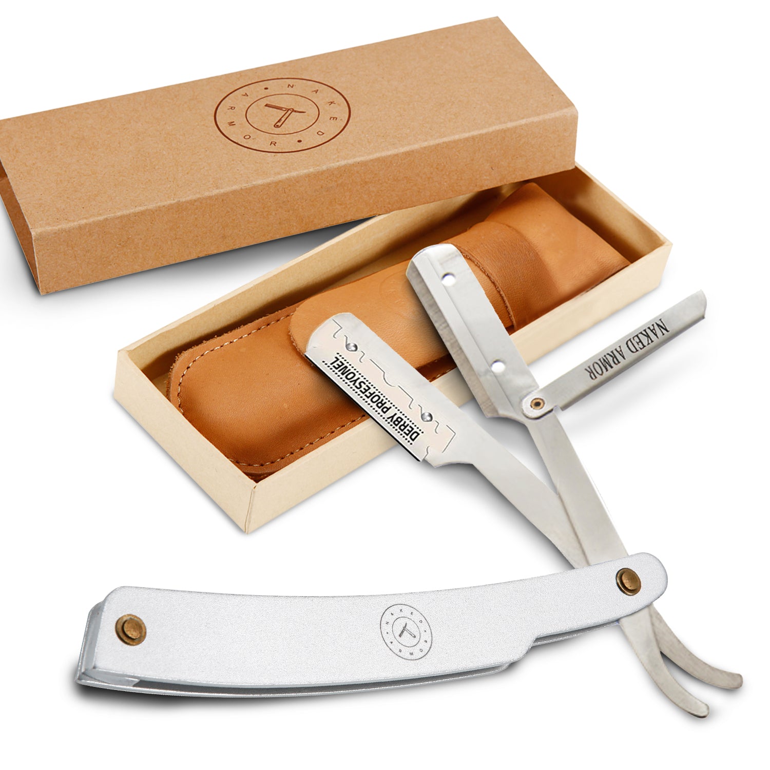 Parker SRX Shavette Straight Razor  Naked Armor – Naked Armor Razors